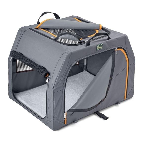 Hunter Faltbare Hundebox mit Aluminium-Gestell