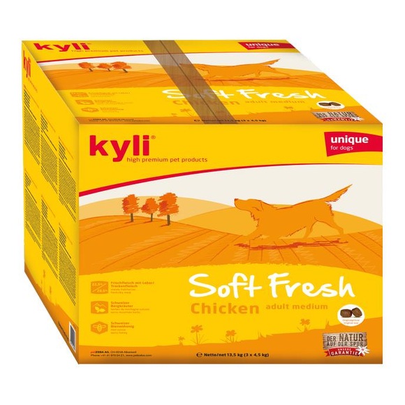Kyli - SoftFresh Chicken Adult Medium - 3 x 4,5 kg