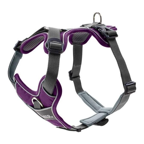 Hunter Geschirr Divo - violett/grau
