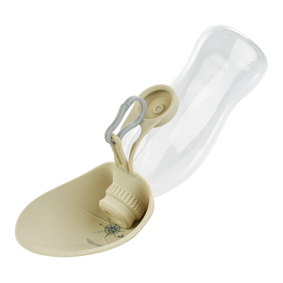 Hunter Outdoor Trinkflasche mit Silikonnapf List - beige