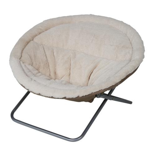 Kerbl Liegemulde Alice Hochstuhl für Hunde - beige