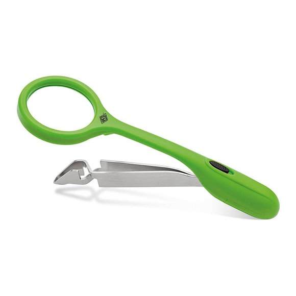 Quickex Quickex Zeckenzange mit Lupe und LED