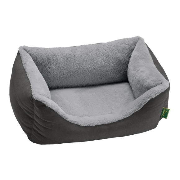 Hunter Orthopädisches Hundebett Rockford - Anthrazit/Hellgrau -