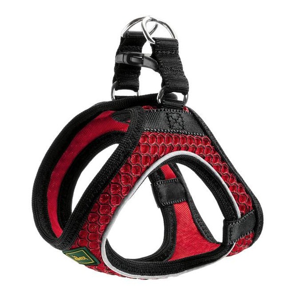 HUNTER Geschirr Hilo Comfort - rot - Größe XXL: 58 - 65 cm Brustumfang