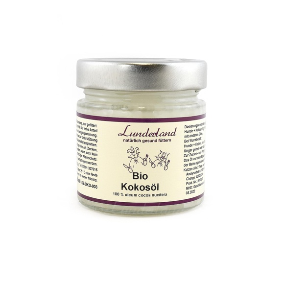 Lunderland Bio Kokosöl zur Fellpflege 200 ml