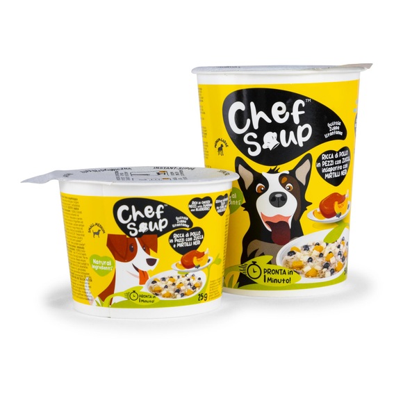 Chef Soup Hundesuppe mit Huhn, Kürbis & Blaubeere