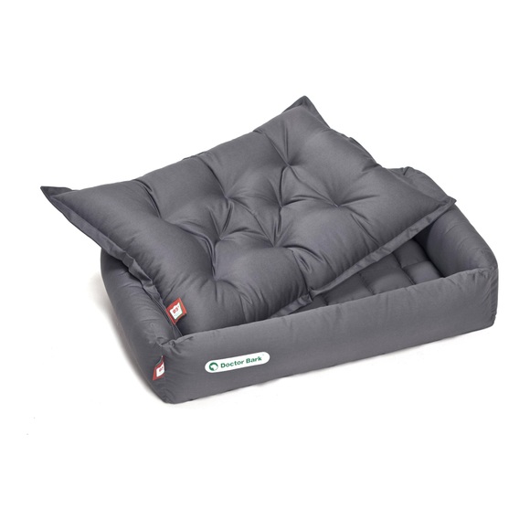 Doctor Bark Einlegekissen zu Hundebett- grau
