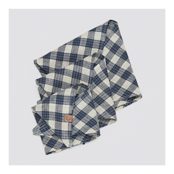 Cloud 7 Bandana Check - blau / beige