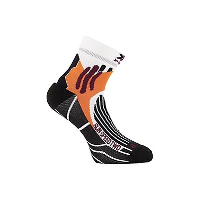X-Socks Run Speed Two Socks Herren arctic white/opal black EU 39-41 2019 Laufsocken
