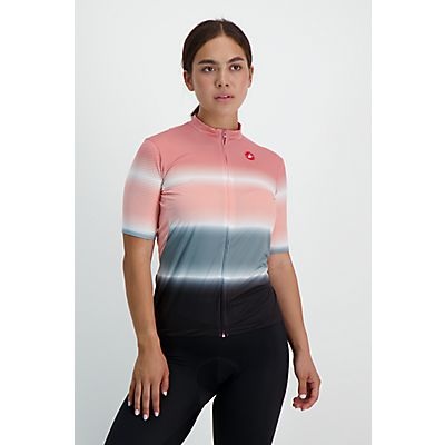 Castelli Dolce Trikot Damen rot/grau 2022 M Rennrad Trikots