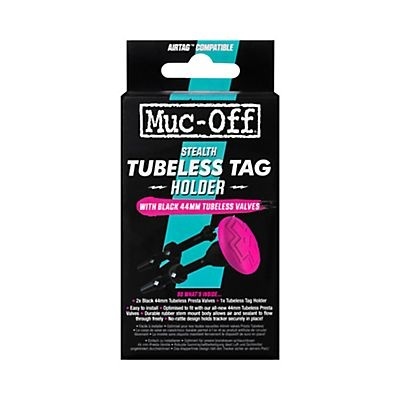 Tubeless Tag Halter + 44 mm Ventil Set