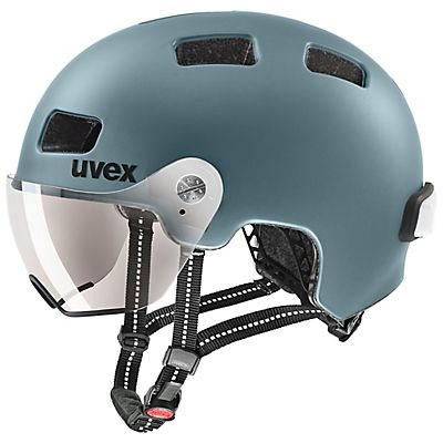 Uvex Rush visor Velohelm petrol