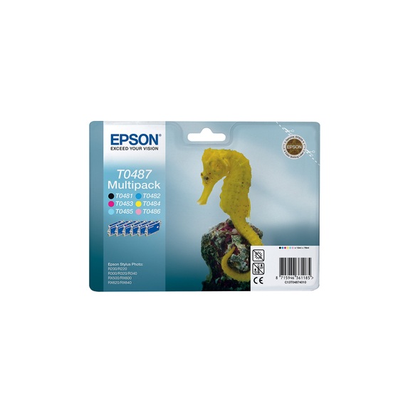 Original Multipack Tinte CMYB/lC/lM Epson T048740