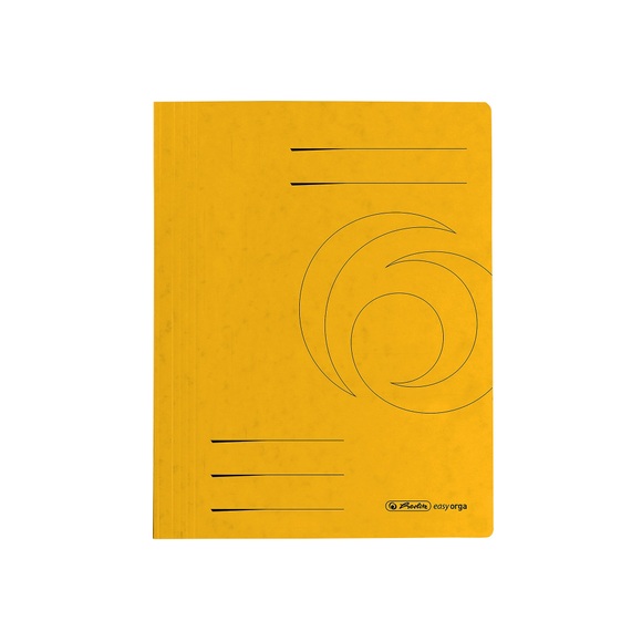 herlitz Schnellhefter DIN A4 Gelb Pressspankarton