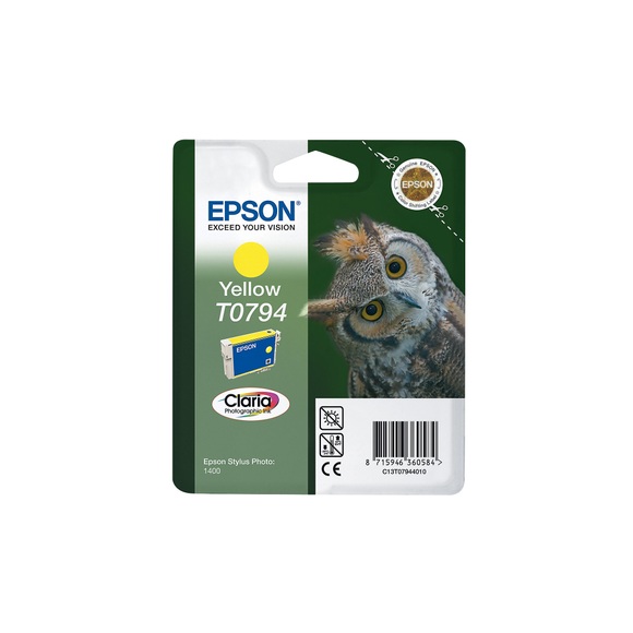 Original Tintenpatrone gelb Epson T0794, C13T07944010