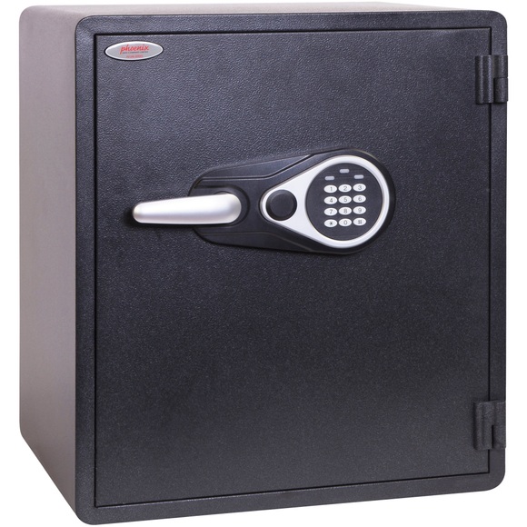 Phoenix Feuerschutztresor FS1293E Schwarz 530 x 482 x 610 mm
