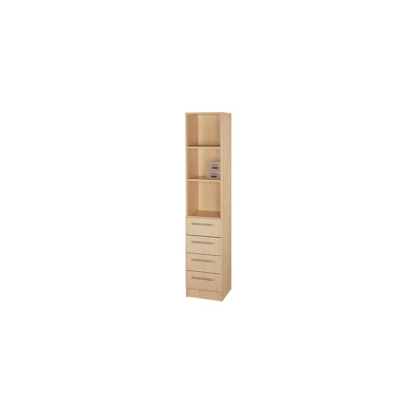 Hammerbacher Regalschrank Matrix Ahorn 406 x 420 x 2.004 mm