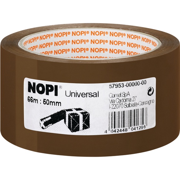 tesa 57953 Packband Nopi® Braun (L x B) 66 m x 50 mm 1 Rolle(n)