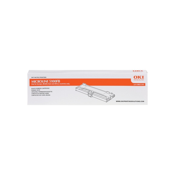 Farbband schwarz 43821103