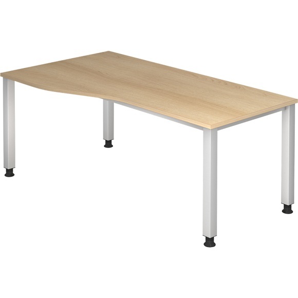 Hammerbacher Schreibtisch QS18 Eiche 800 x 685 mm