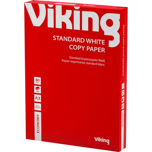 Niceday Copy Kopier-/ Druckerpapier DIN A3 80 g/m² Weiss 500 Blatt