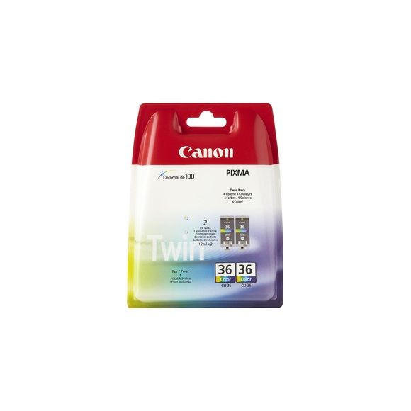 Tinte Color CLI-36 Twin Pack