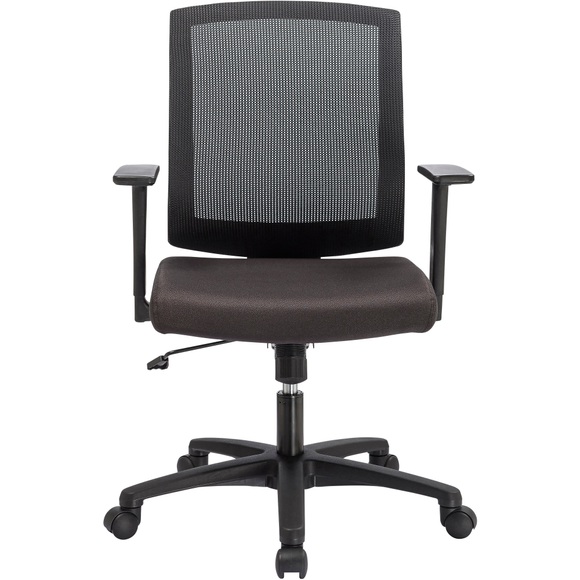 Realspace Ergonomischer Bürostuhl Karl Economy Netzstoff, Stoff Mehrfarbig