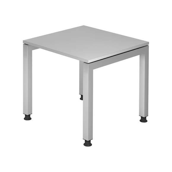 Hammerbacher Höhenverstellbarer Schreibtisch J Serie Grau 800 x 680 mm