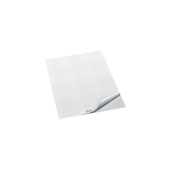 Ursus Style Flipchart-Papier 68 x 99cm 80 g/m² Kariert Weiß 20 Blatt