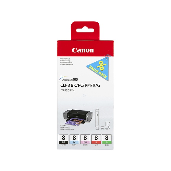 Tinte Multipack CLI-8