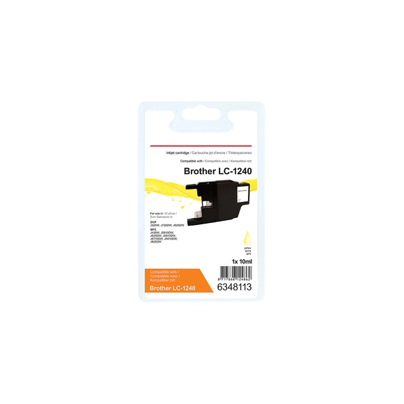 Kompatible Office Depot Brother LC1240Y Tintenpatrone Gelb