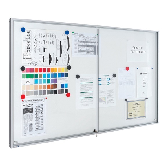 Legamaster Premium Schaukasten für den Innenbereich 1.949 x 950 mm
