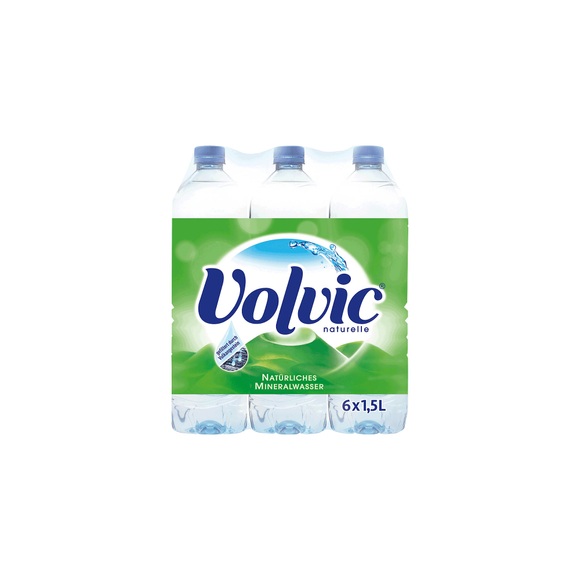 Volvic Naturelle  Mineralwasser EINWEG 6 x 1.5 L
