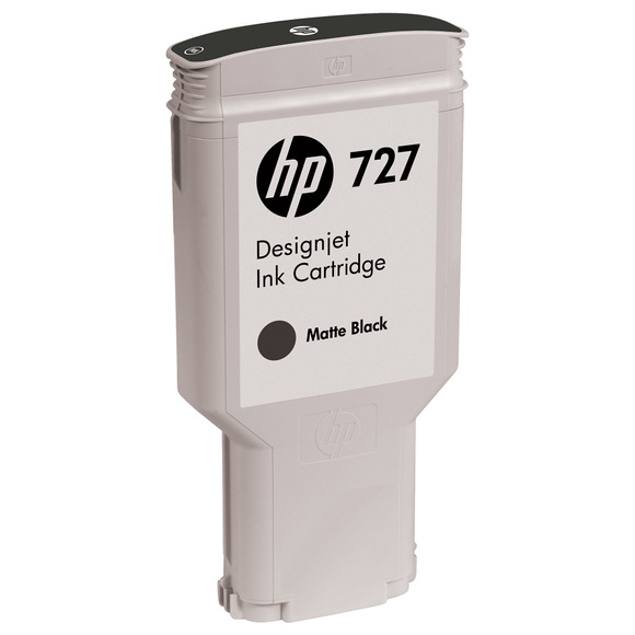 HP 727 Mattschwarz DesignJet Druckerpatrone, 300 ml