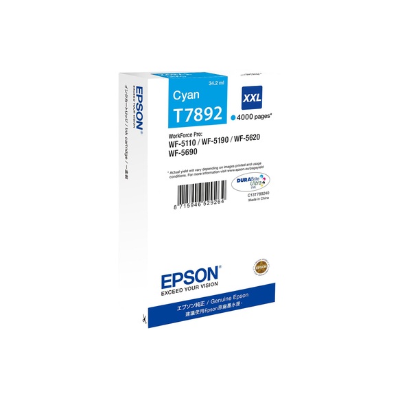Epson T789240 cyan Tintenpatrone