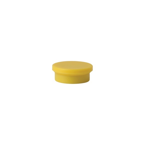 Niceday Whiteboard Magnete Gelb 2 x 2 cm 10 Stück