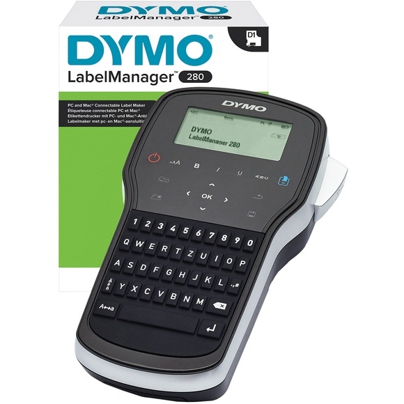 DYMO Beschriftungsgerät LabelManager 280 Schriftbandbreiten 9 / 12 mm