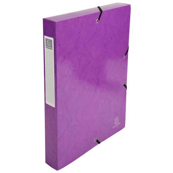 Exacompta Dokumentenmappe Iderama 59926E Violett Pressspankarton 25 x 4 x 33 cm