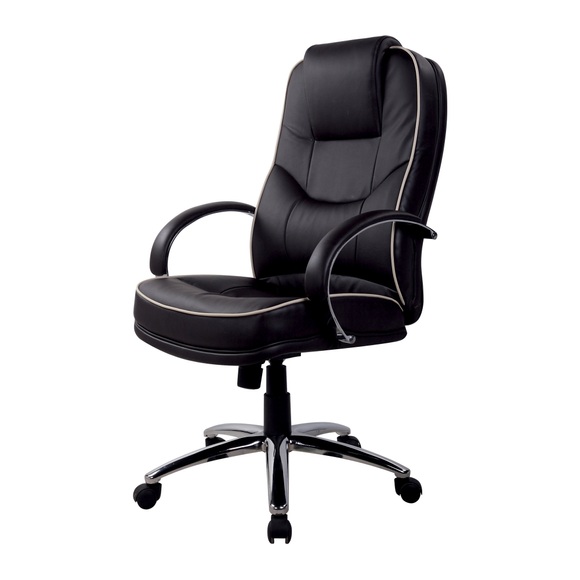 Realspace Chefsessel Rome Kunstleder Schwarz