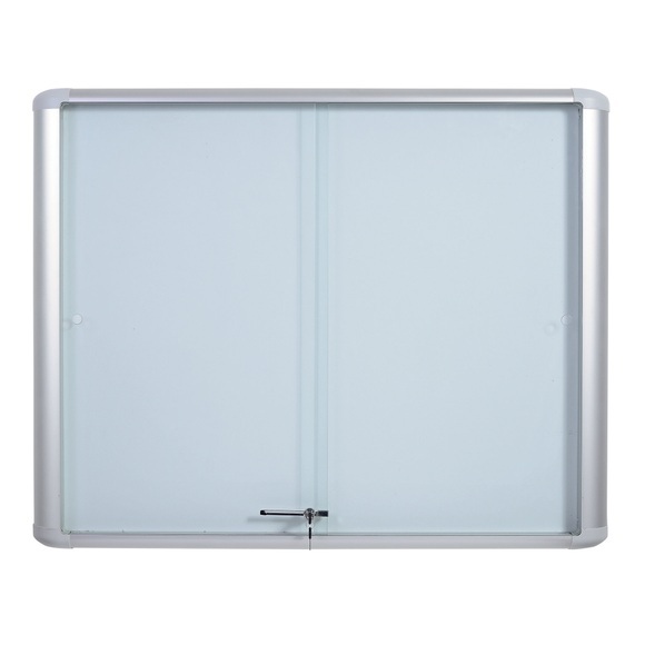Office Depot Schaukasten Mastervision Magnetic Weiss, Transparent 89 x 93,1 cm