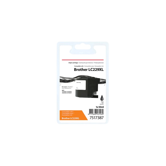 Kompatible Office Depot Brother LC229XL Tintenpatrone Schwarz