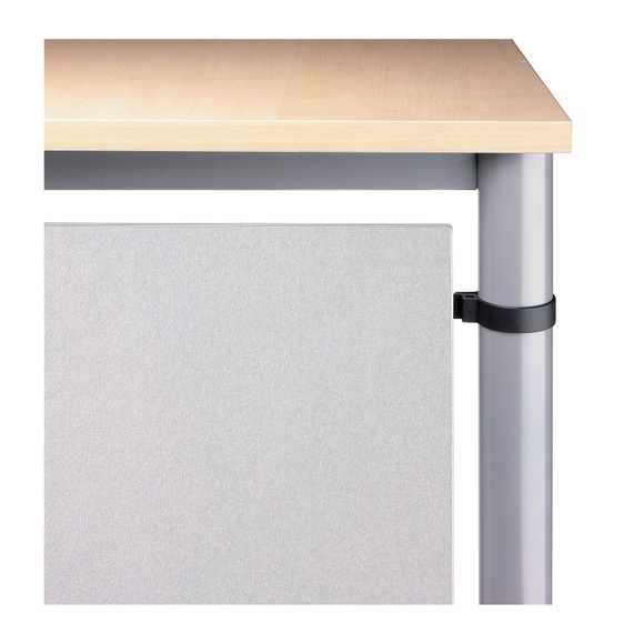 Hammerbacher Rückwandverkleidung VHR18/S Silber 1.620 x 19 x 400 mm