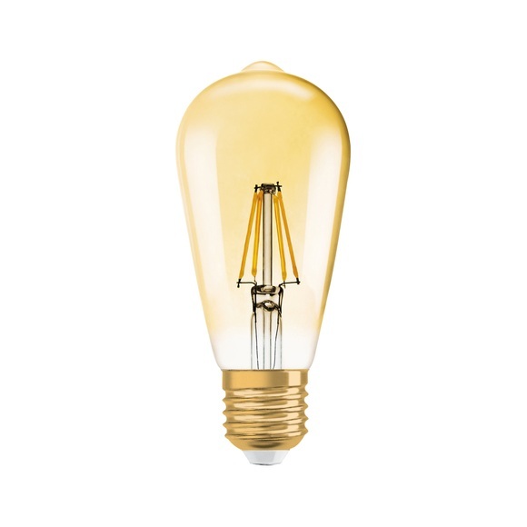E27 6,5W 824 LED-Rustikalampe Vintage Edition 1906