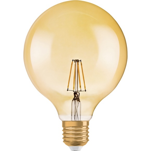 OSRAM LED EEK A+ (A++ - E) E27 Globeform 6.5 W = 51 W Warmweiß (Ø x L) 125 mm x 173 mm 1 St.