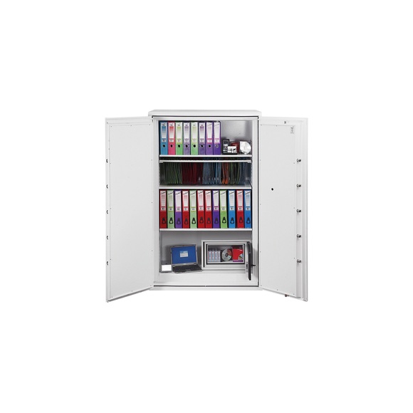 Phoenix Feuerschutztresor FS1914K Weiss 1.125 x 650 x 1.685 mm