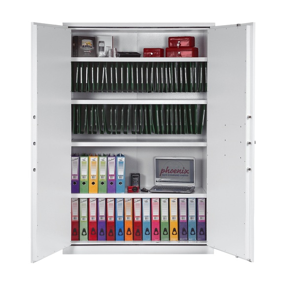 Phoenix Feuerschutztresor FS1654K Weiss 1.250 x 520 x 1.950 mm