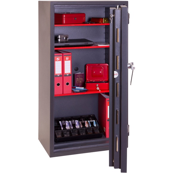 Phoenix Wertschutzschrank HS3554K Grau 650 x 500 x 1.280 mm