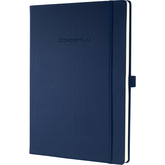 Sigel Notizbuch Conceptum A4, Liniert, Blau