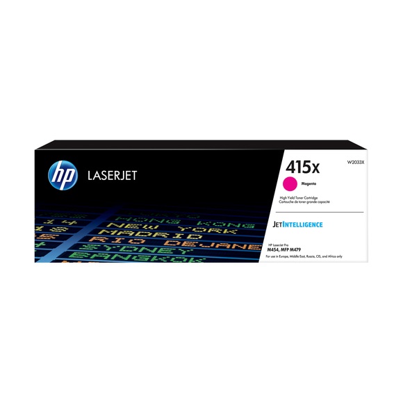 HP 415X Magenta Original LaserJet Tonerkartusche mit hoher Reichweite