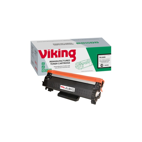 Kompatible Viking Brother TN2420 Tonerkartusche Schwarz